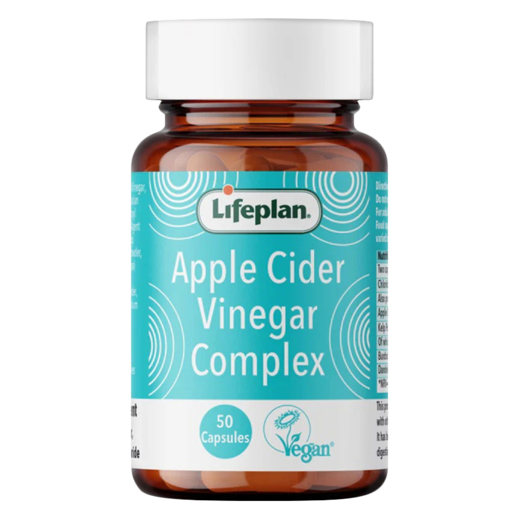 Lifeplan Apple Cider Vinegar Complex Capsules, Pack of 50’s