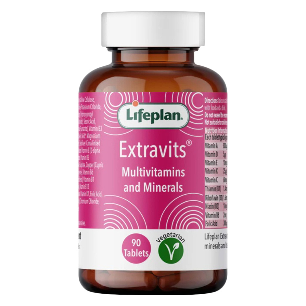Lifeplan Extravits Wide Spectrum Multivitamins Tablets, Pack of 90’s