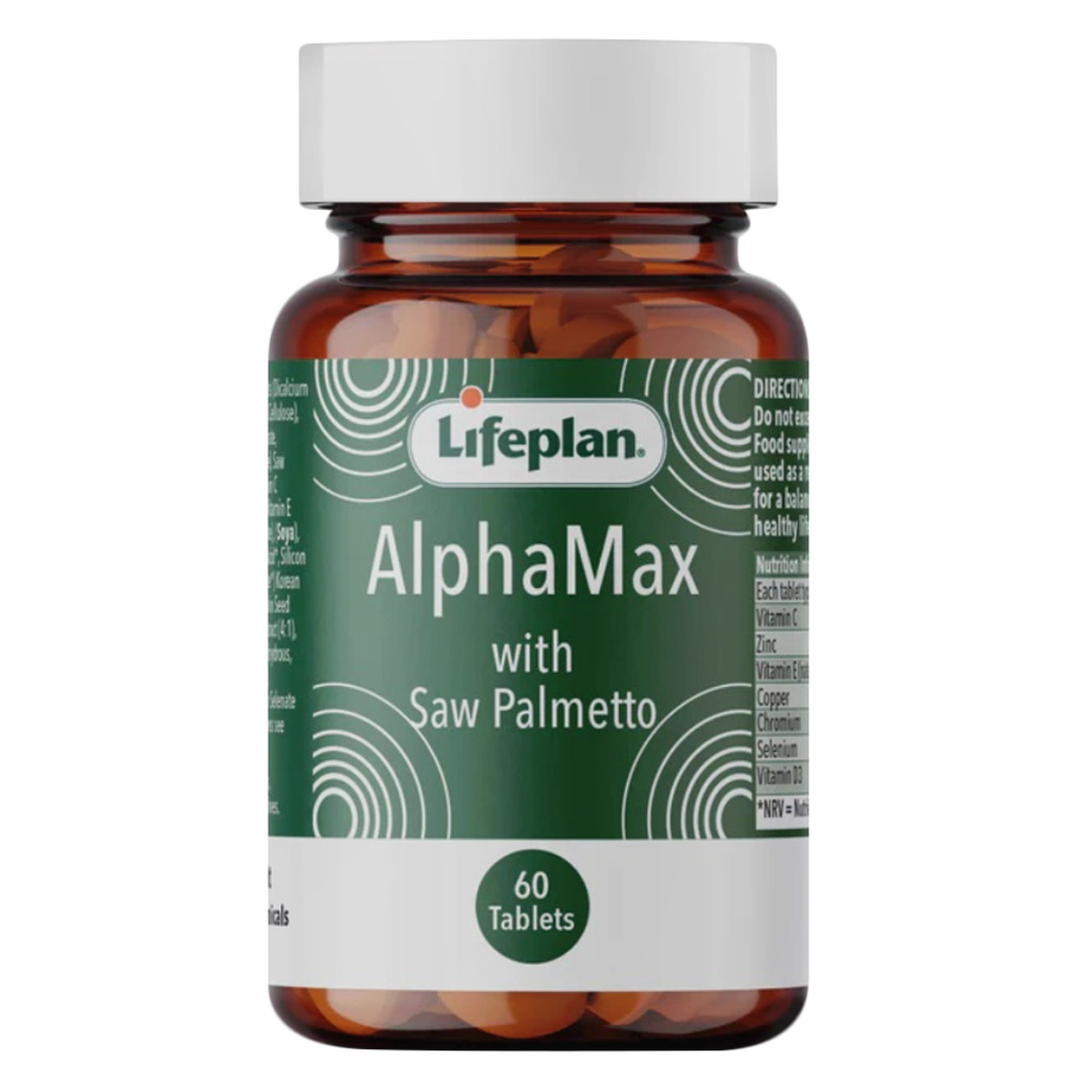 Lifeplan Alpha Max With Saw Palmetto Tablets, Pack of 60’s