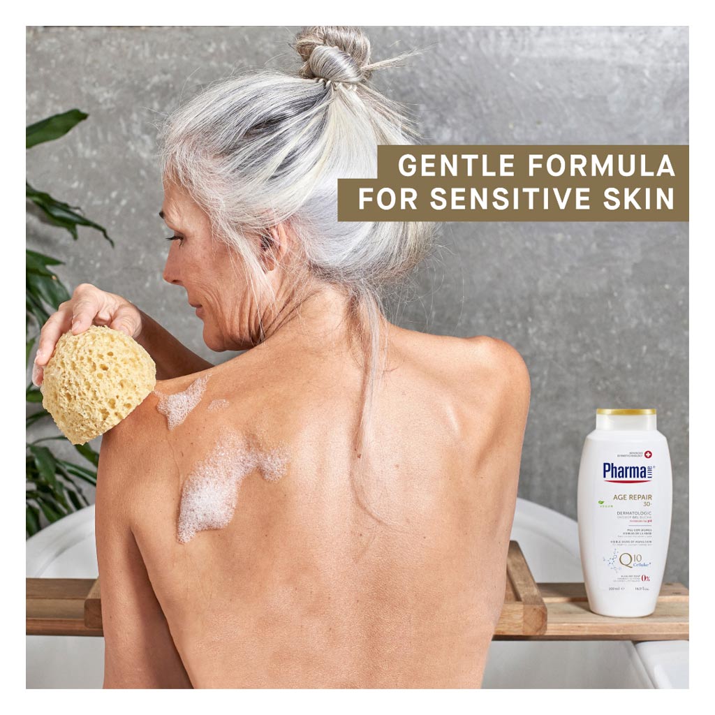Pharmaline Age Repair With Q10 Cellular+ Dermatologic Shower Gel 500ml