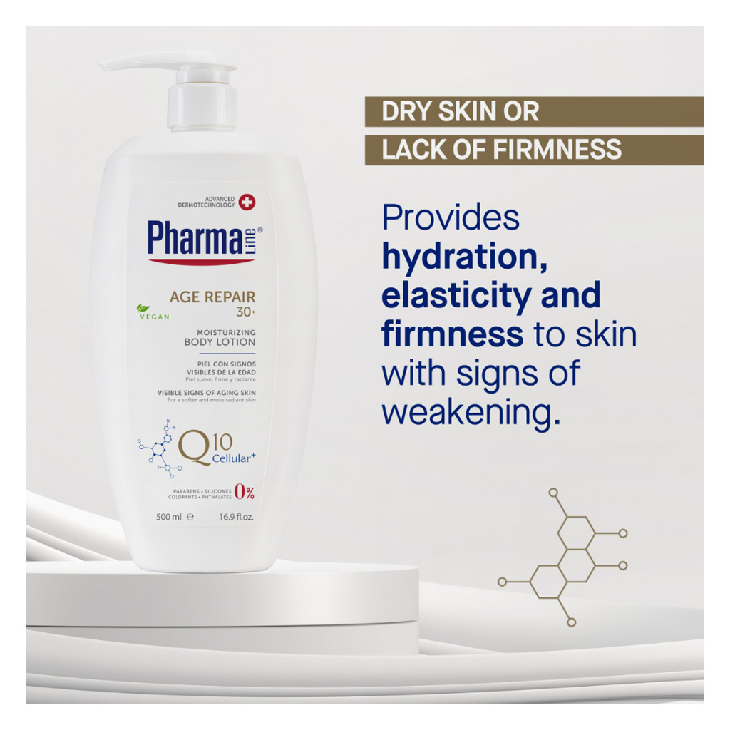 Pharmaline Age Repair 30+ With Q10 Cellular+ Body Lotion 500ml