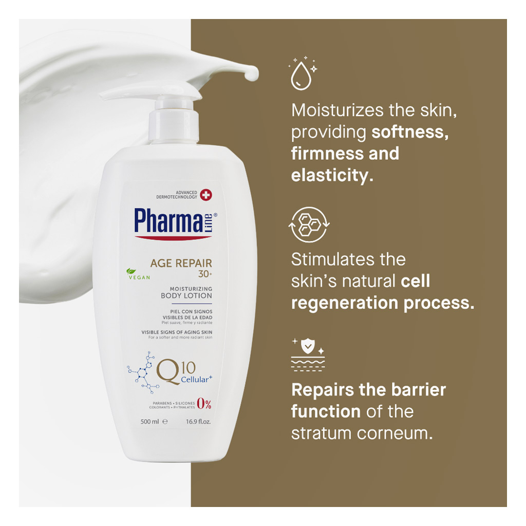 Pharmaline Age Repair 30+ With Q10 Cellular+ Body Lotion 500ml