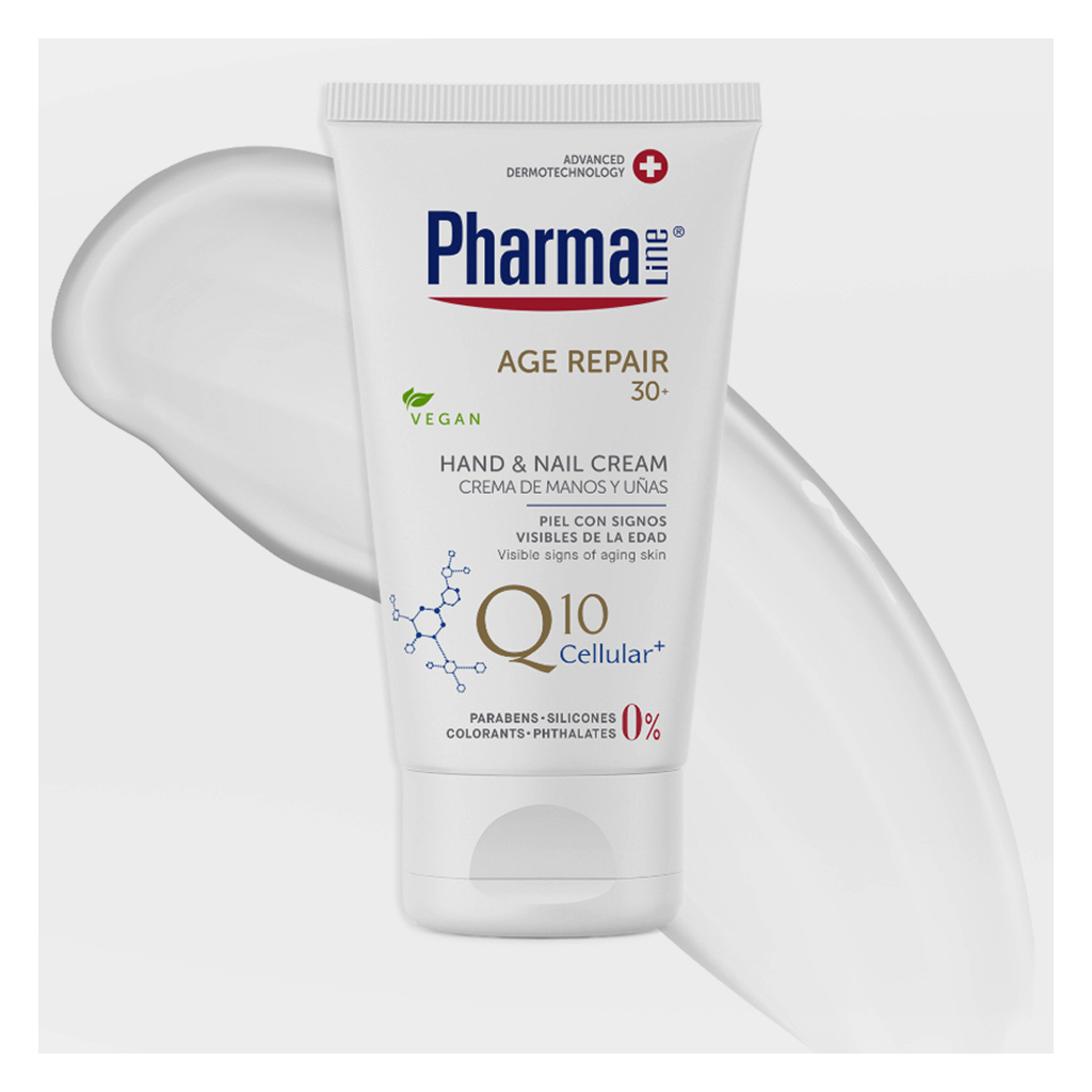 Pharmaline Age Repair 30+ With Q10 Cellular+ Hand & Nail Cream 75ml