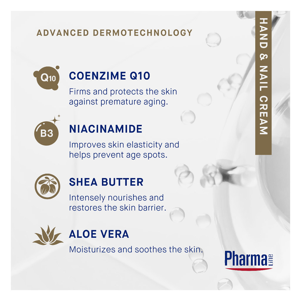 Pharmaline Age Repair 30+ With Q10 Cellular+ Hand & Nail Cream 75ml