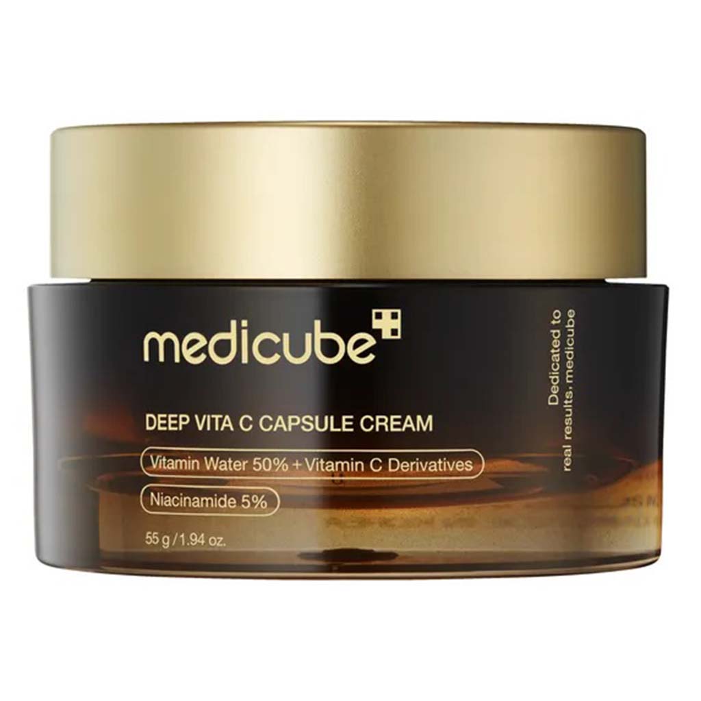 Medicube Deep Vita C Golden Boba Capsule Face Cream For All Skin Types 55g