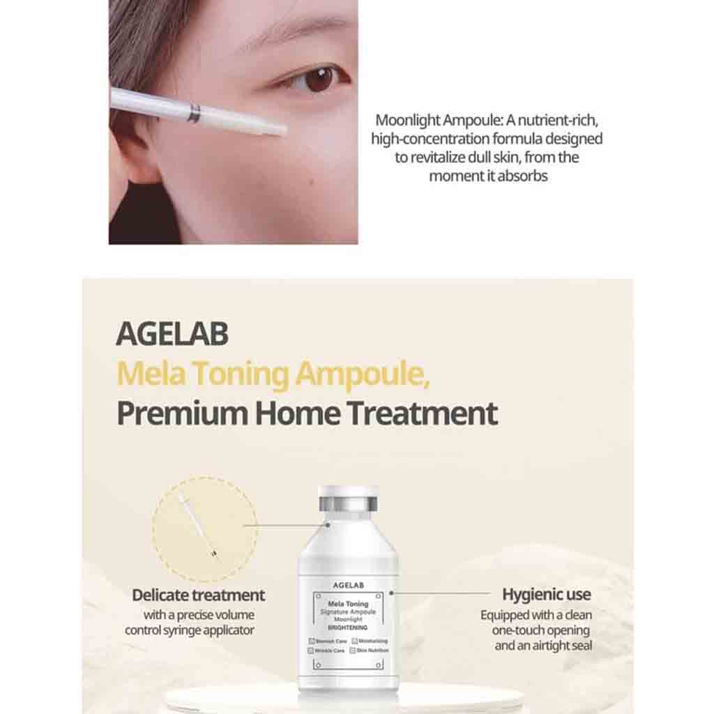 Age Lab Mela Toning Signature Moonlight Skin Brightening Ampoule 30ml