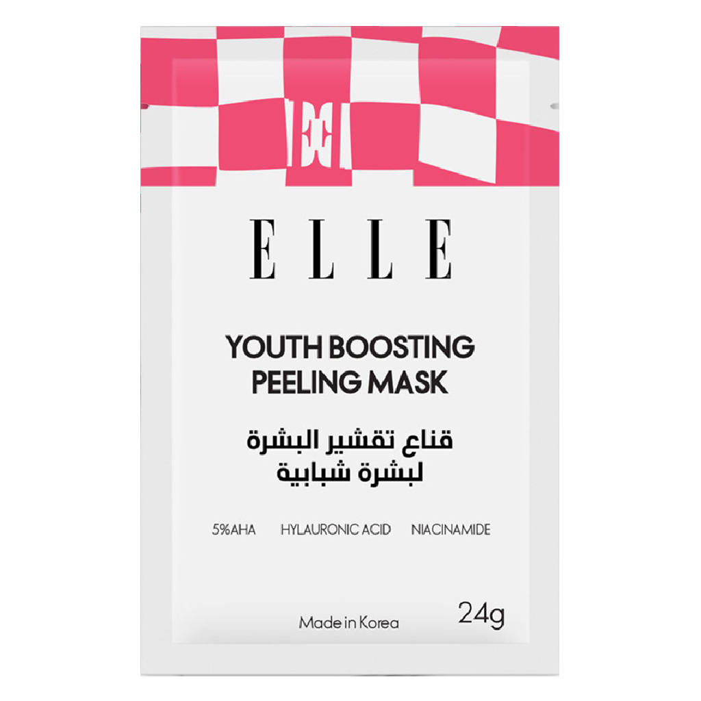 Elle Youth Boosting Peeling Face Sheet Mask 24g, Pack of 4’s