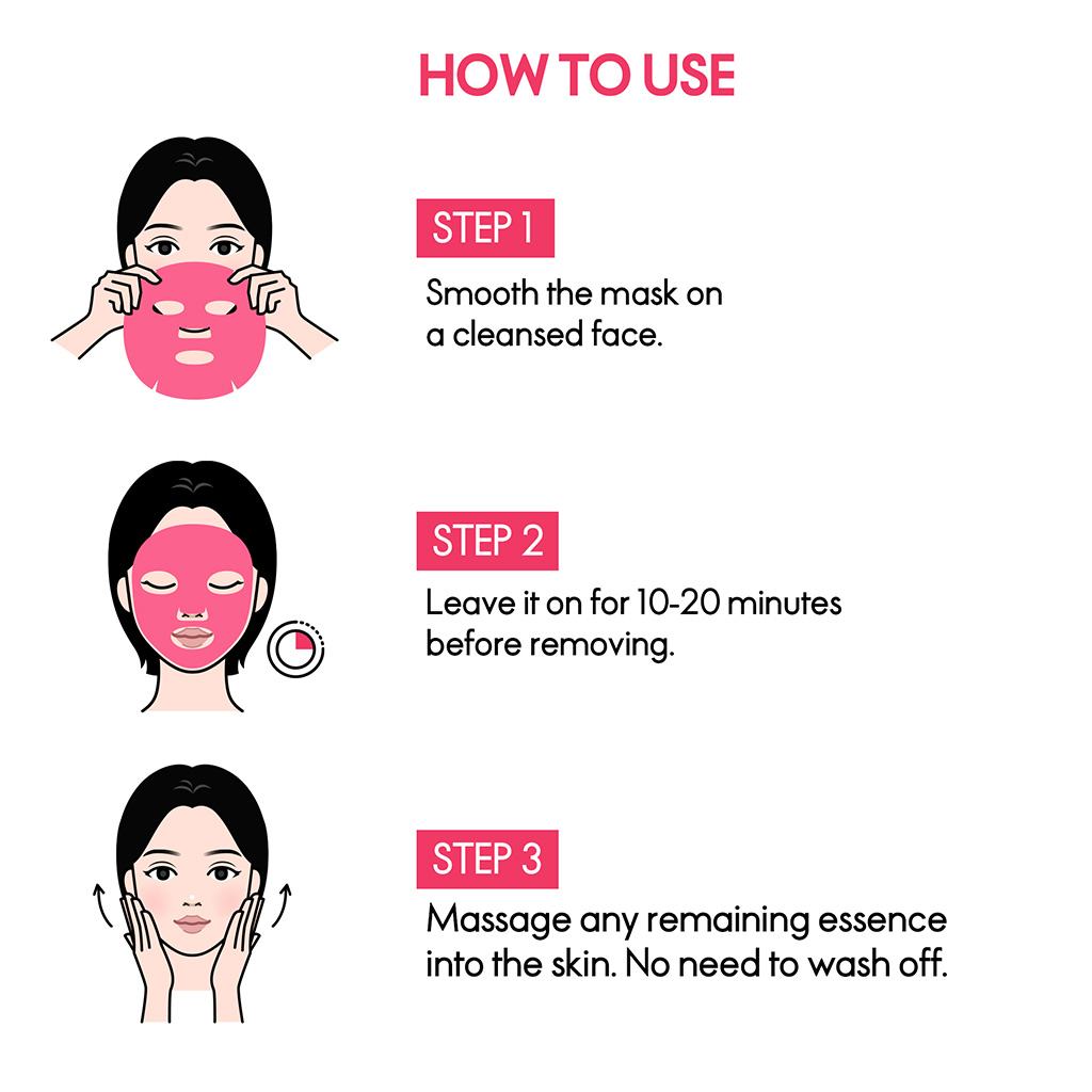 Elle Youth Boosting Peeling Face Sheet Mask 24g, Pack of 4’s