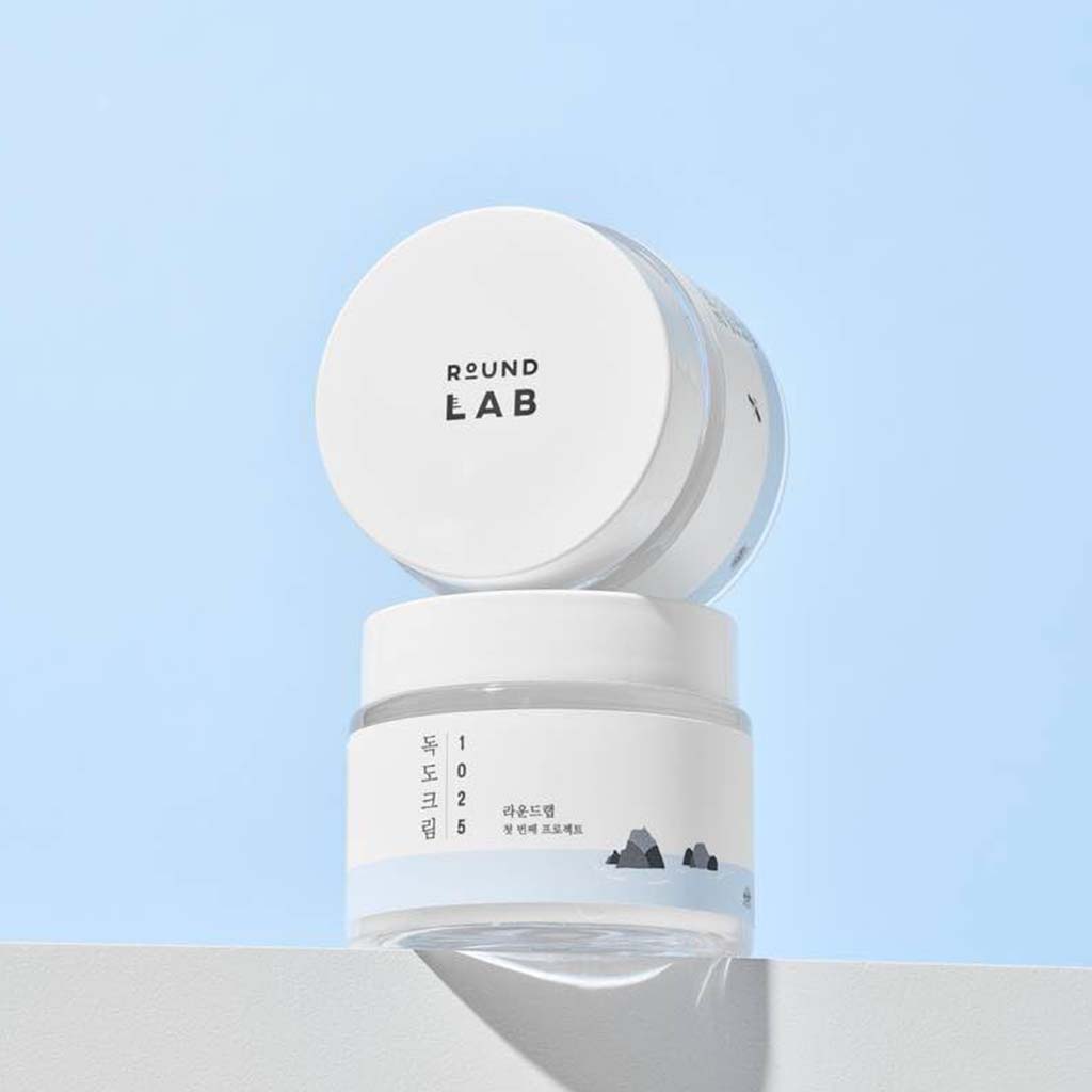Round Lab 1025 Dokdo Hydrating Face Cream For Dry & Sensitive Skin 80ml