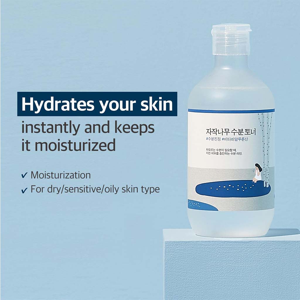 Round Lab Birch Moisturizing Face Toner For All Skin Types 300ml