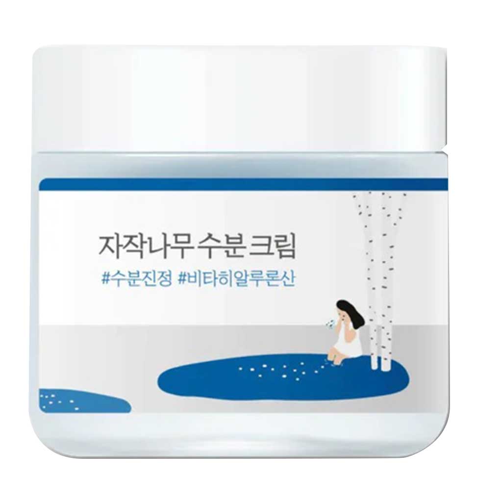 Round Lab Birch Moisturizing Face Cream For All Skin Types 80ml