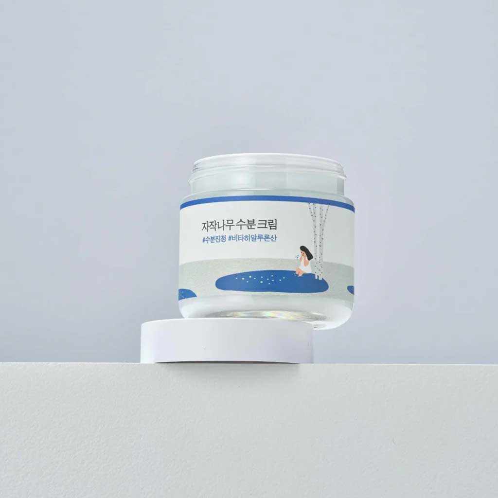 Round Lab Birch Moisturizing Face Cream For All Skin Types 80ml