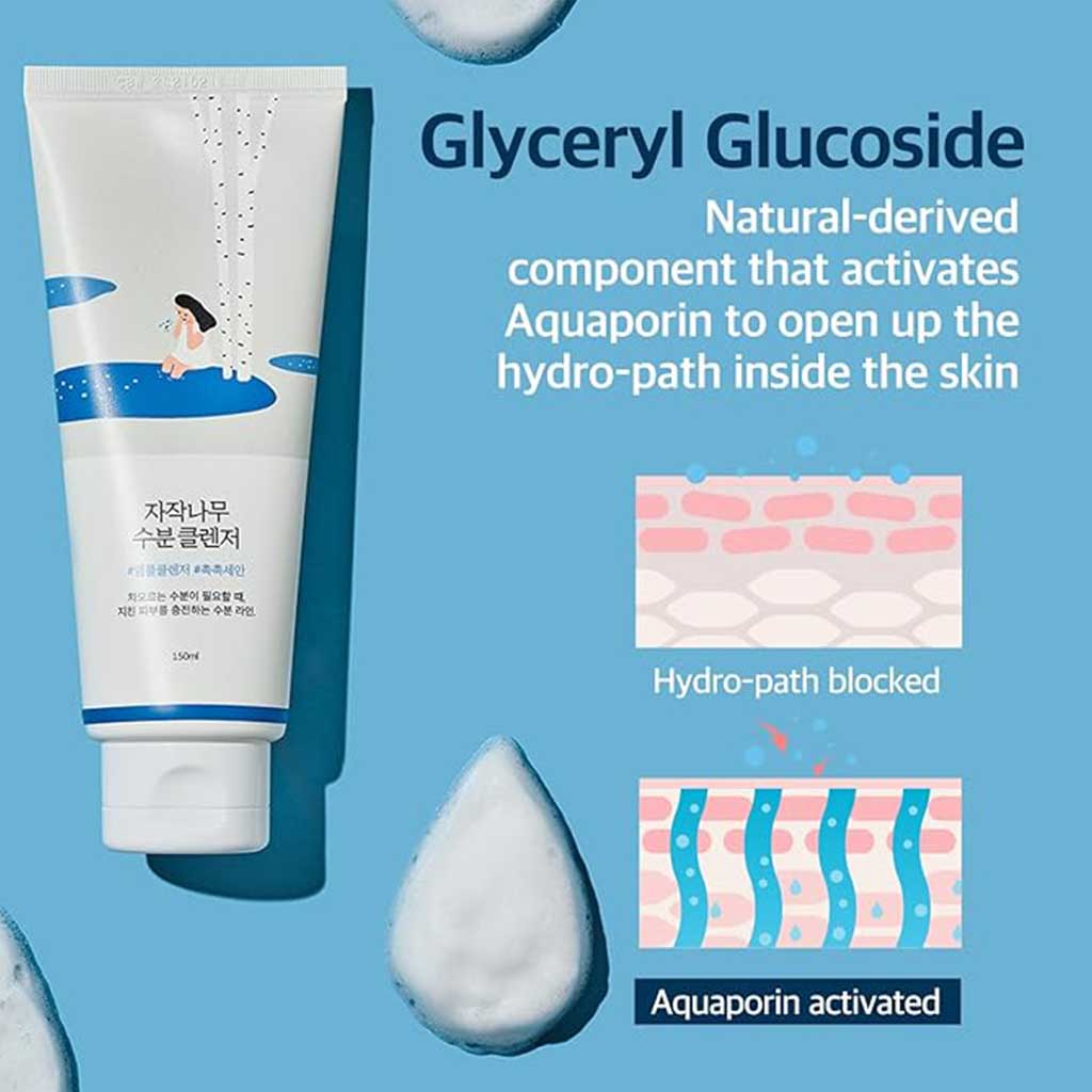 Round Lab Birch Moisturizing Facial Cleansing Gel 150ml