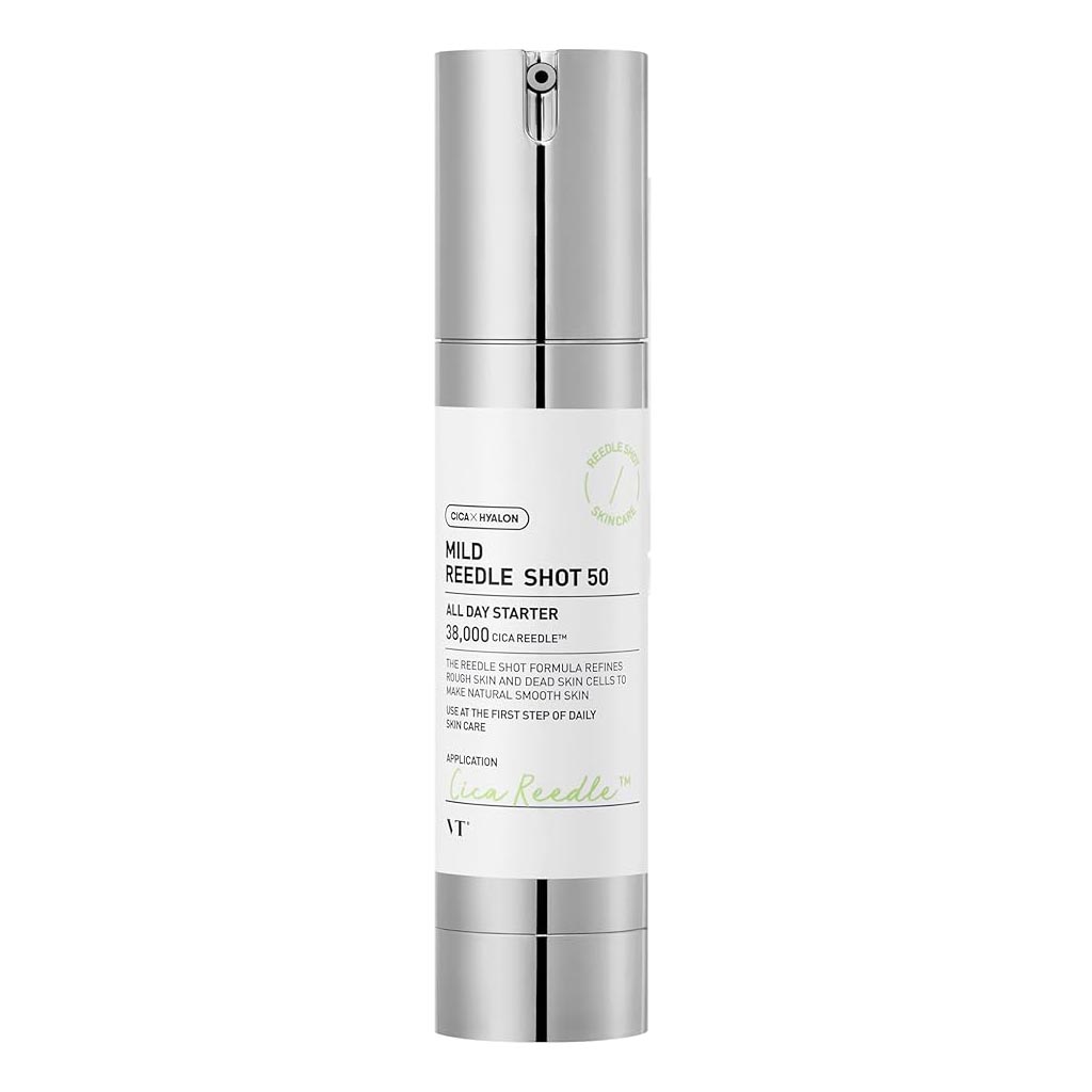 VT Cosmetics Cica Mild Hyalon Reedle 50 Shot All Day Starter Face Serum 50ml