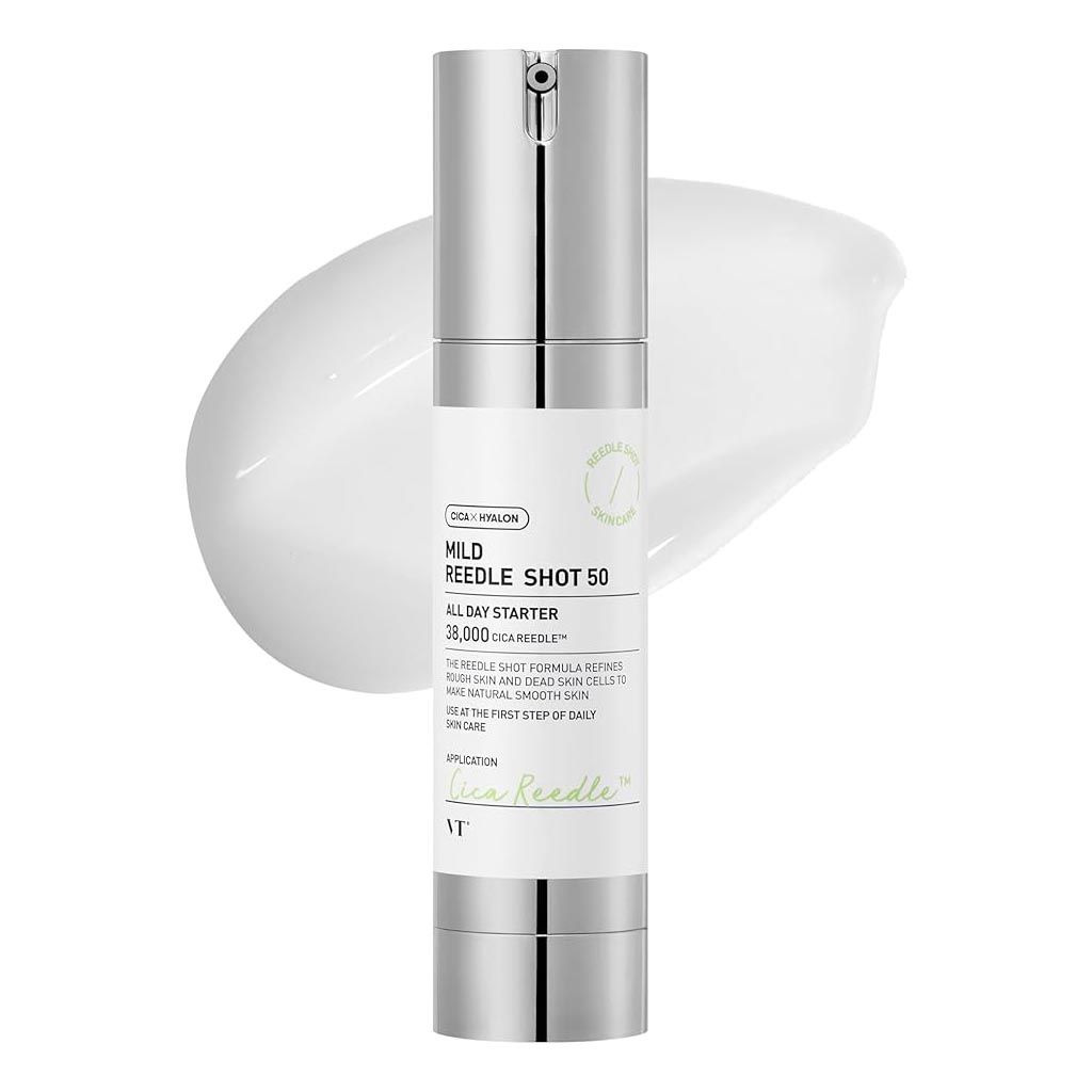 VT Cosmetics Cica Mild Hyalon Reedle 50 Shot All Day Starter Face Serum 50ml