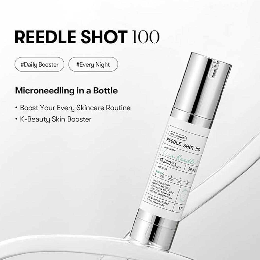 VT Cosmetics Cica Hyalon 100 Reedle Shot Face Serum 50ml
