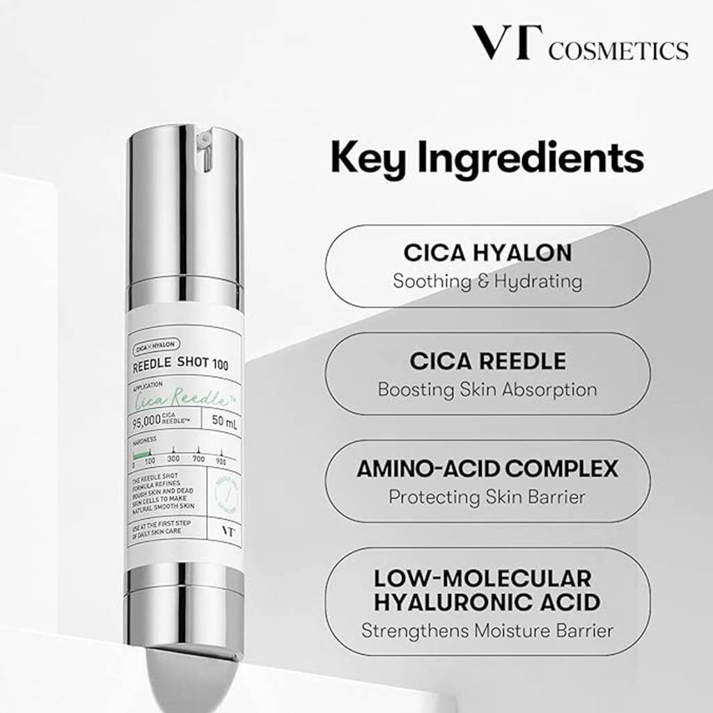 VT Cosmetics Cica Hyalon 300 Reedle Shot Face Serum 50ml