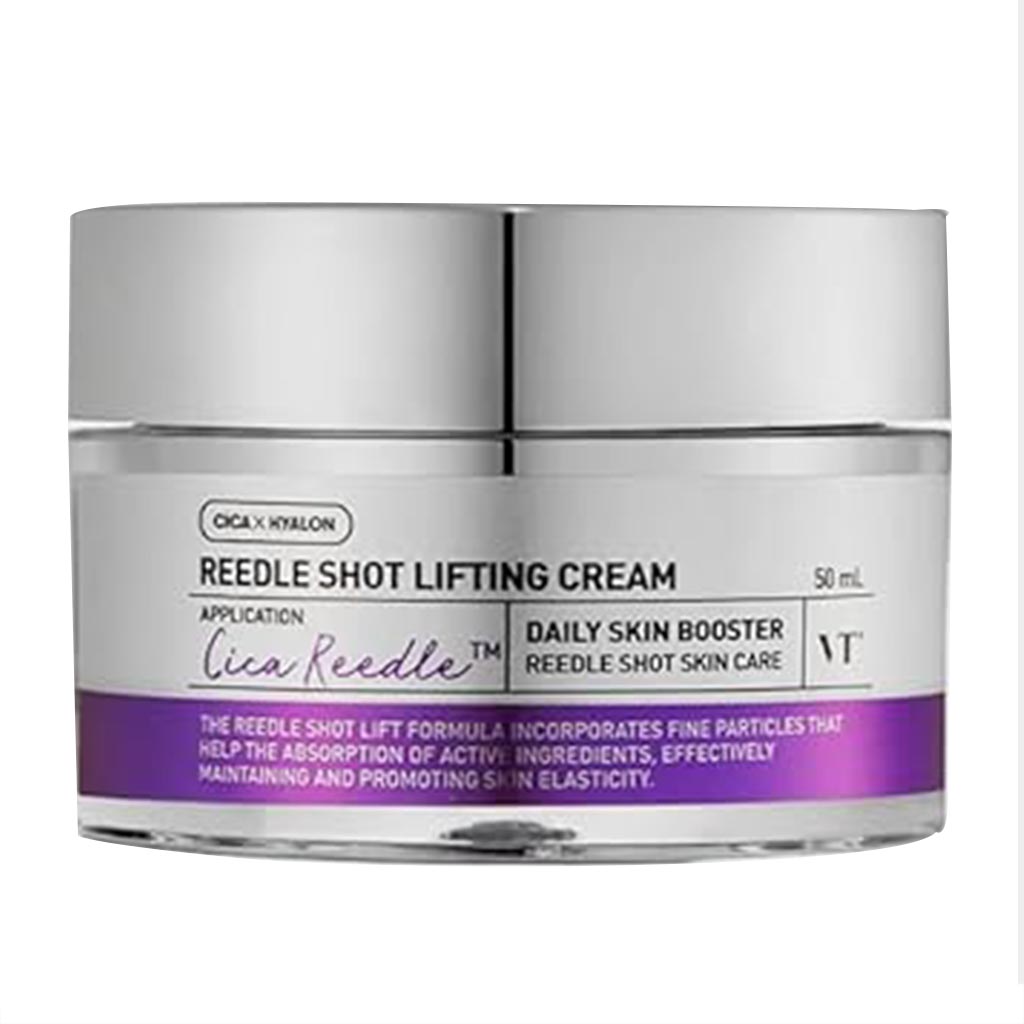 VT Cosmetics Daily Skin Booster Cica Hyalon Reedle Shot Lifting Face Cream 50ml