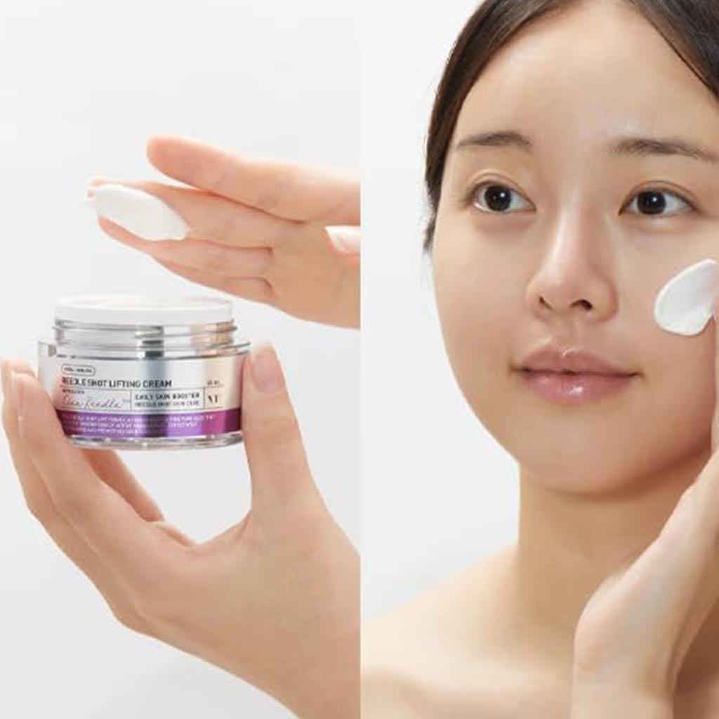 VT Cosmetics Daily Skin Booster Cica Hyalon Reedle Shot Lifting Face Cream 50ml