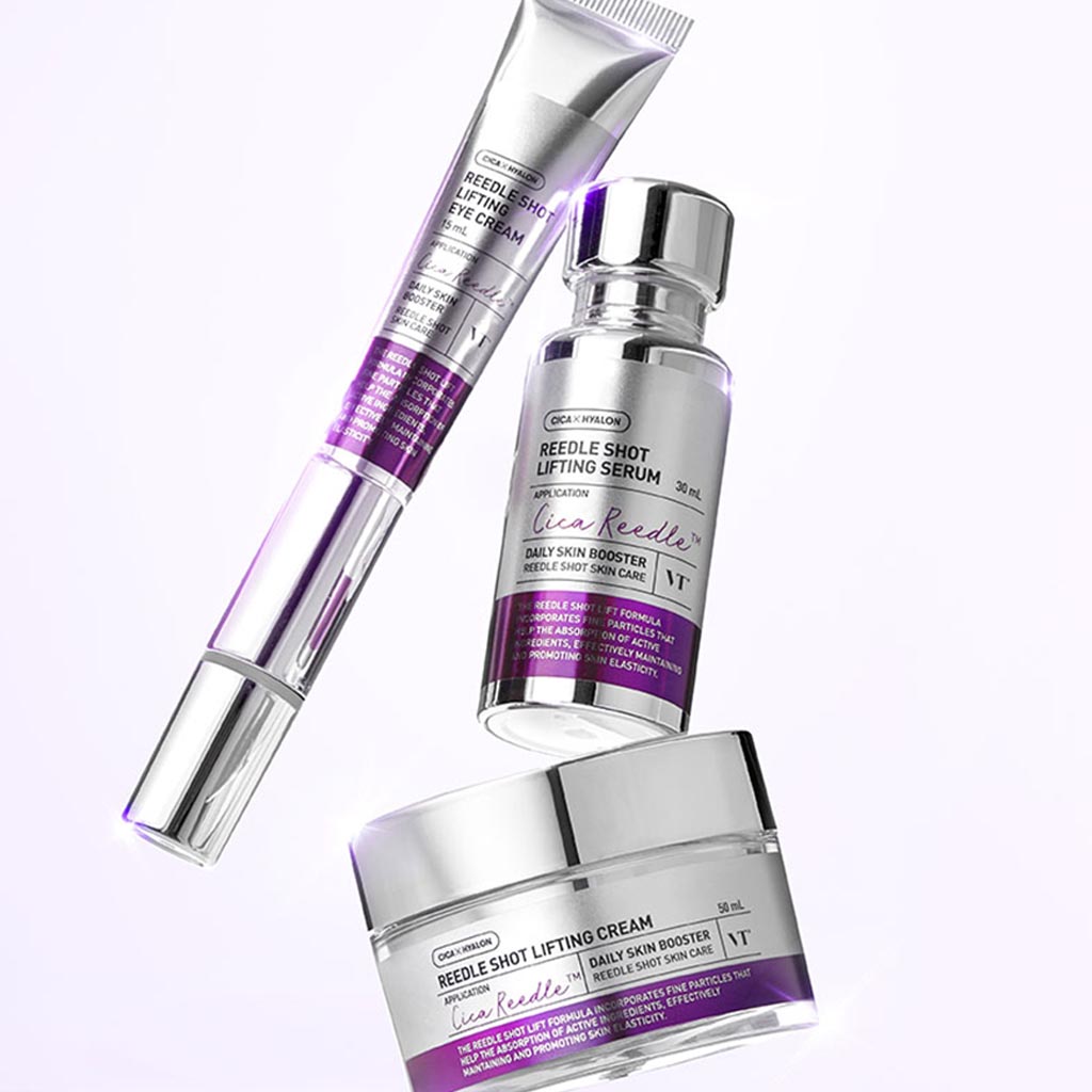VT Cosmetics Daily Skin Booster Cica Hyalon Reedle Shot Lifting Face Cream 50ml