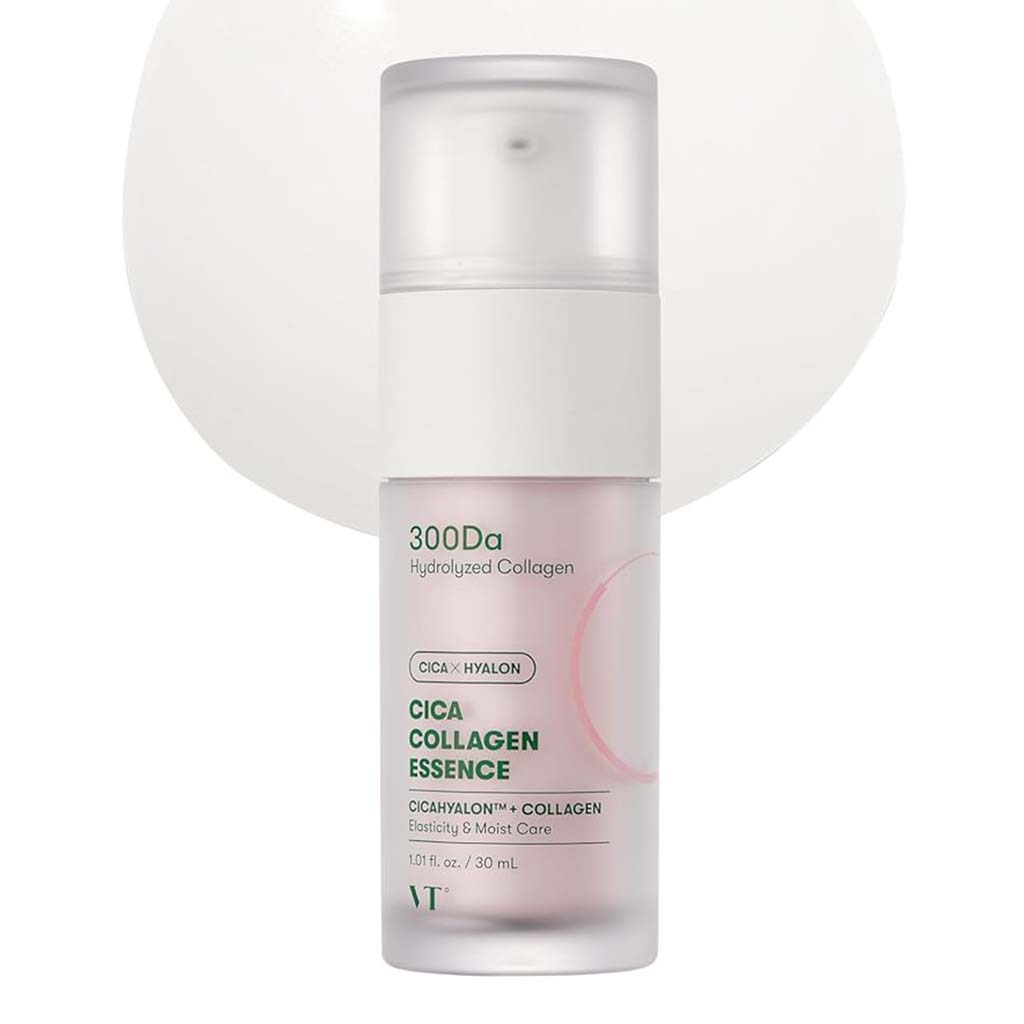 VT Cosmetics 300Da Cica Hyalon & Hydrolyzed Collagen Essence Face Serum 30ml