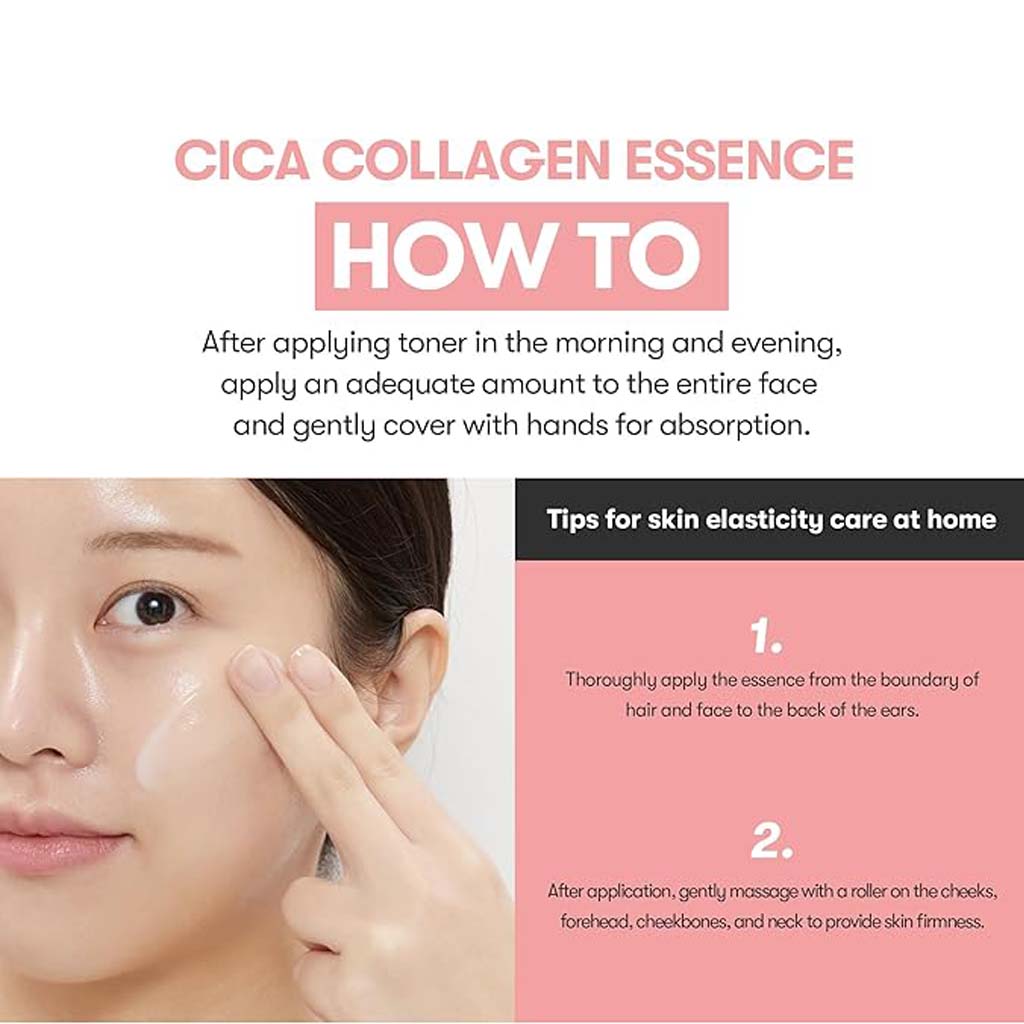 VT Cosmetics 300Da Cica Hyalon & Hydrolyzed Collagen Essence Face Serum 30ml