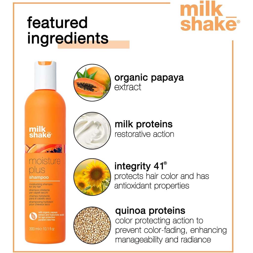 Milk_Shake Moisture Plus Hair Shampoo For Dry Hair 300ml