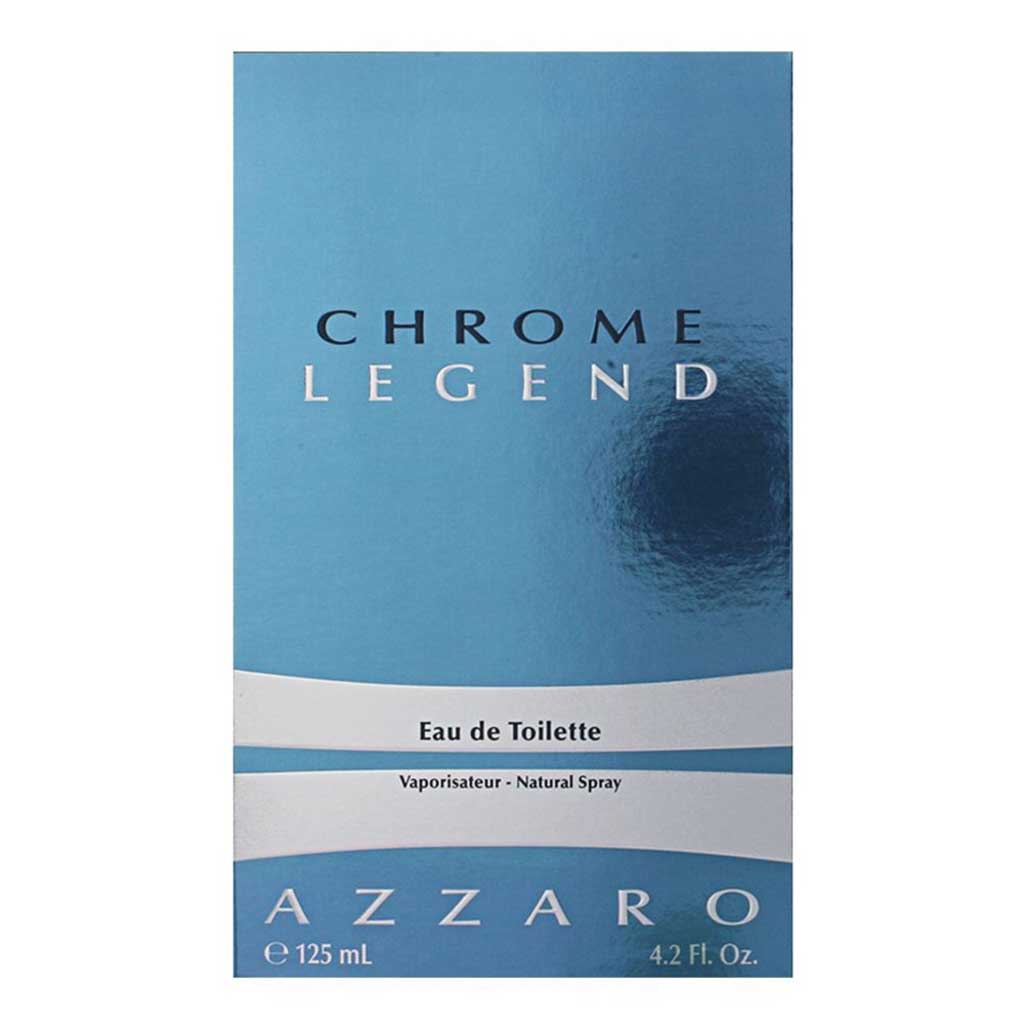 Azzaro Chrome Legend Eau De Toilette Perfume Spray For Men 125ml 