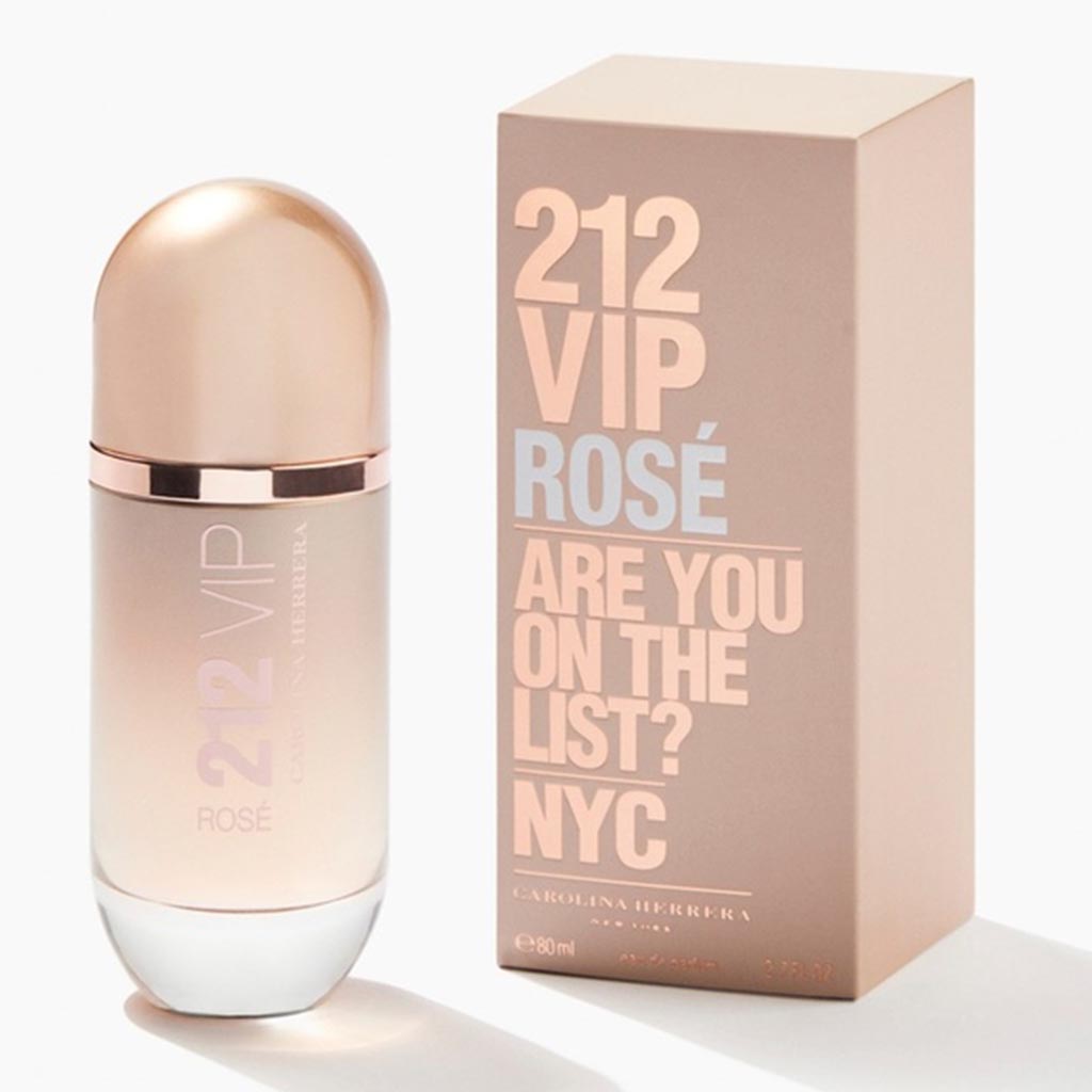 Carolina Herrera 212 VIP Rose Eau De Parfum For Women 80ml