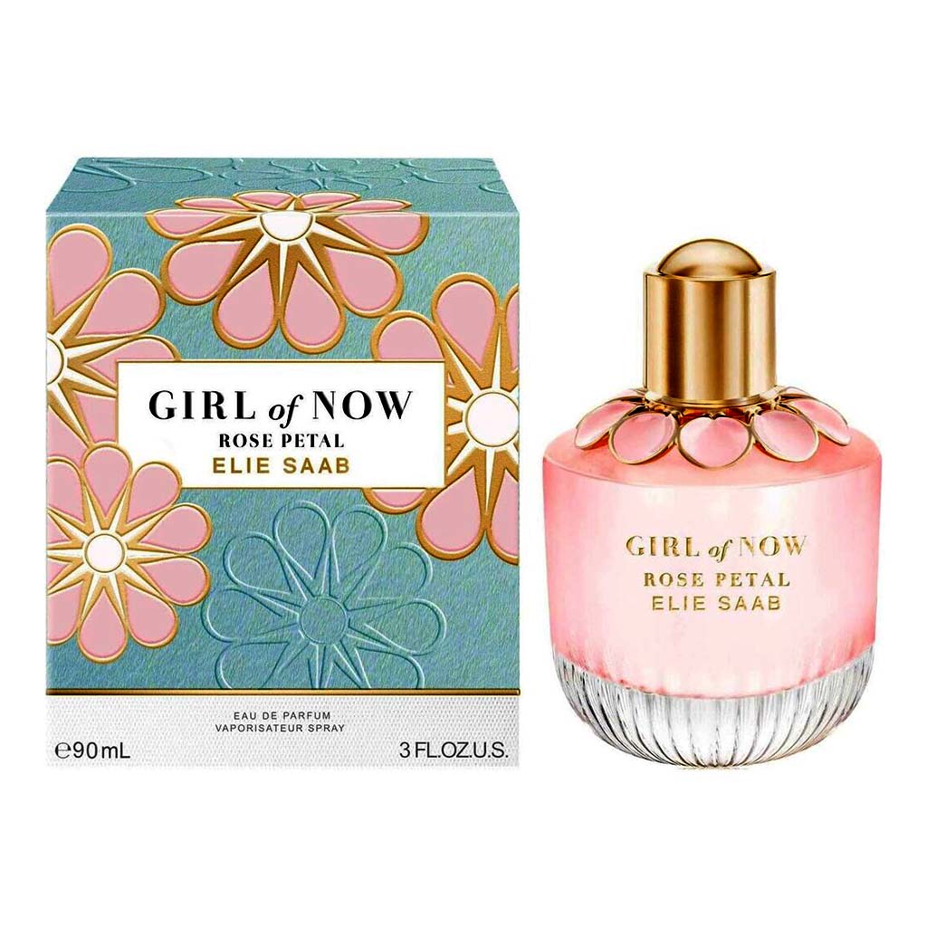 Elie Saab Girl Of Now Rose Petal Eau De Parfum For Women 90ml