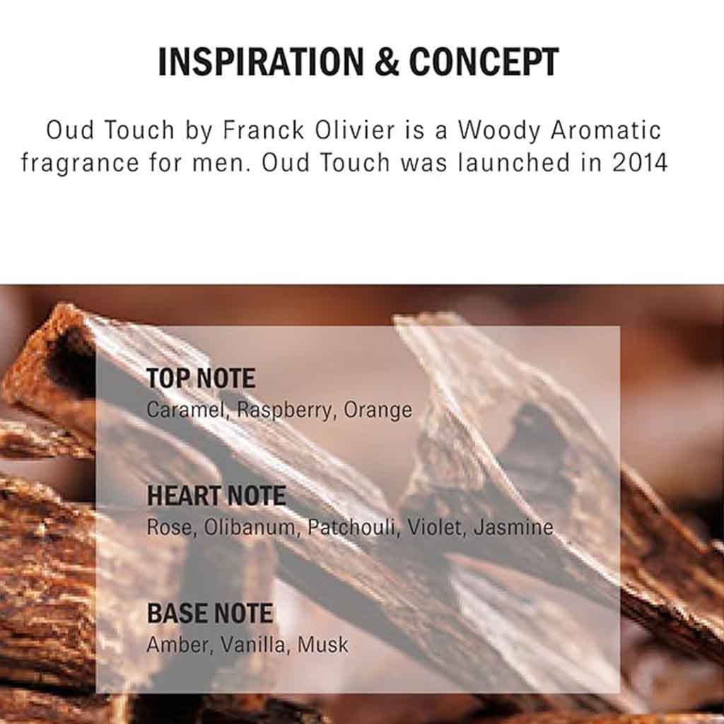 Franck Oliver Oud Touch Eau De Parfum For Men 100ml