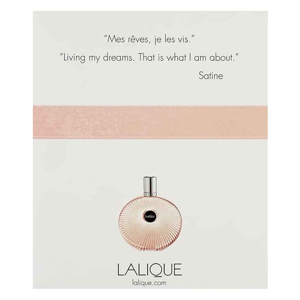 Lalique Satine Eau De Parfum For Women 100ml
