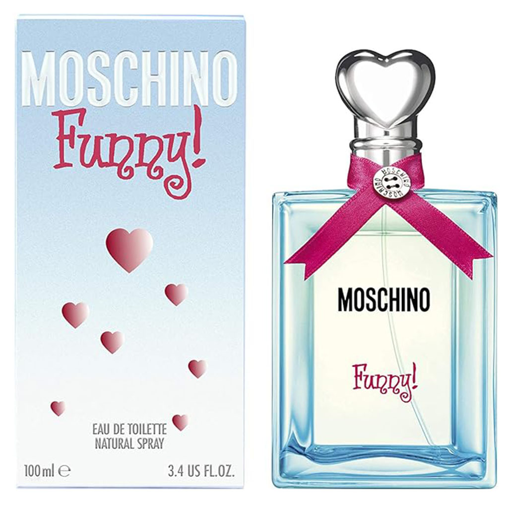 Moschino Funny Eau De Toilette For Women - Floral, Citrus & Woody Fragrance 100ml