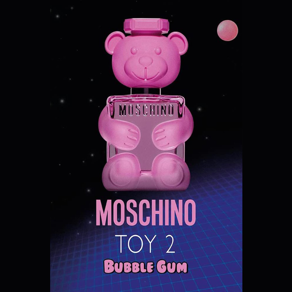 Moschino Toy 2 Bubble Gum Eau De Toilette For Women - Oriental, Fruity & Floral Fragrance 100ml