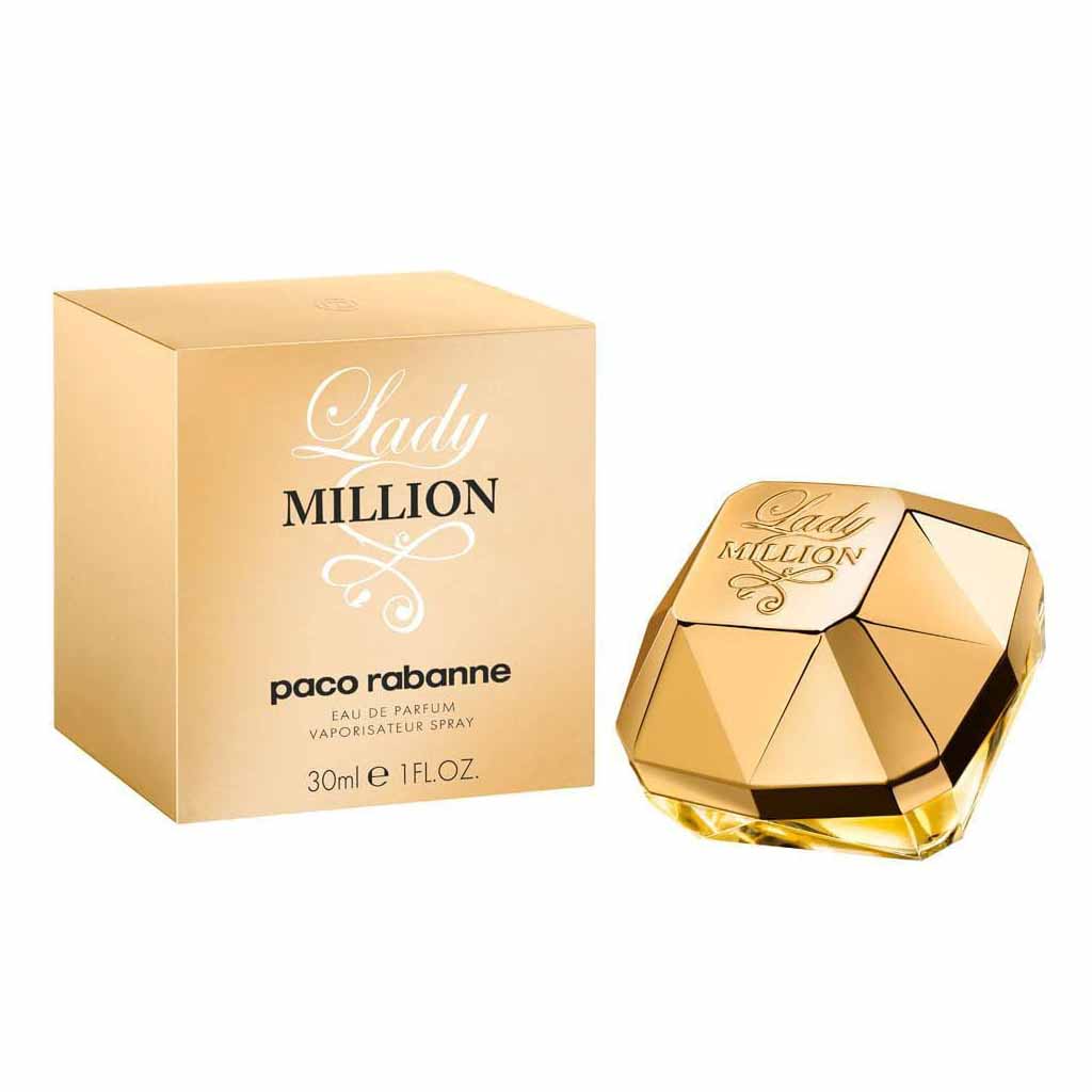 Paco Rabanne Lady Million Eau De Parfum For Women - Fruity Floral Fragrance 80ml