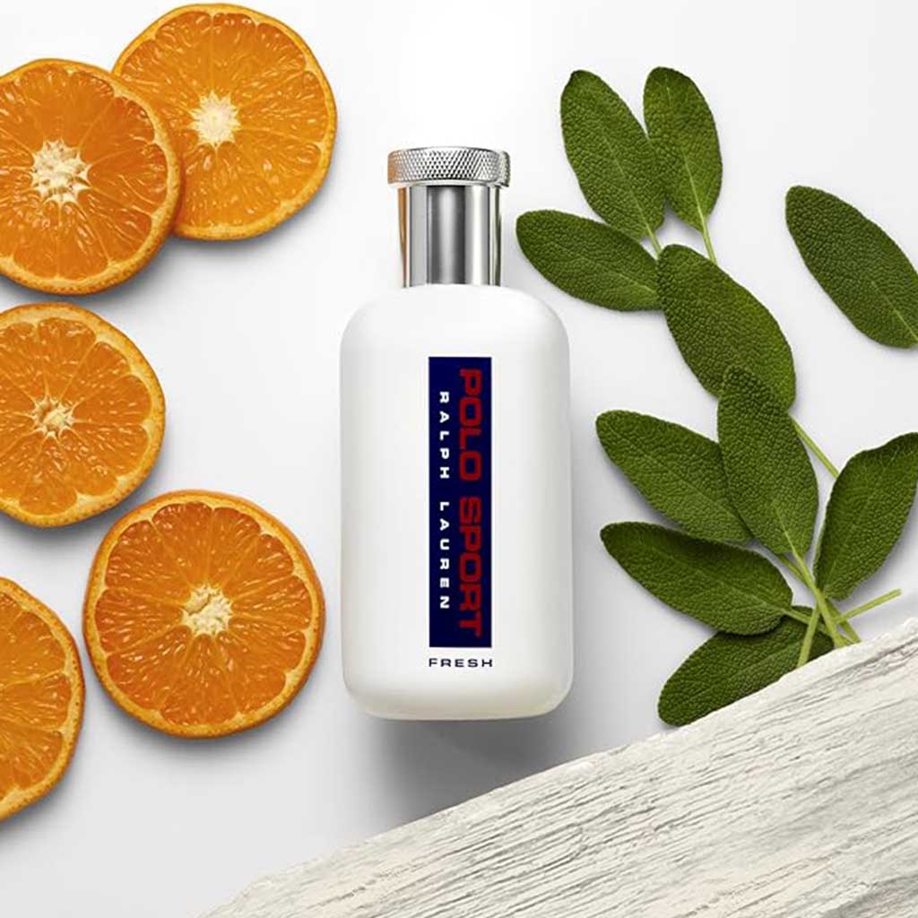 Ralph Lauren Polo Sport Fresh Eau De Toilette For Men - Citrusy & Fresh Fragrance 125ml