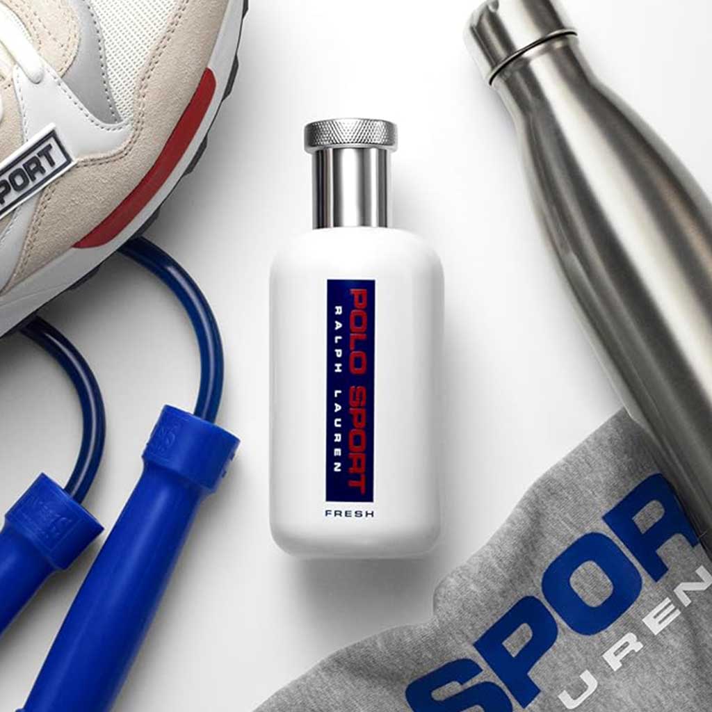 Ralph Lauren Polo Sport Fresh Eau De Toilette For Men - Citrusy & Fresh Fragrance 125ml