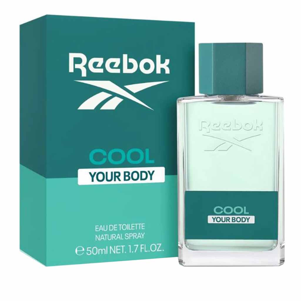 Reebok Cool Your Body Eau De Toilette For Men - Fresh & Woody Fragrance 50