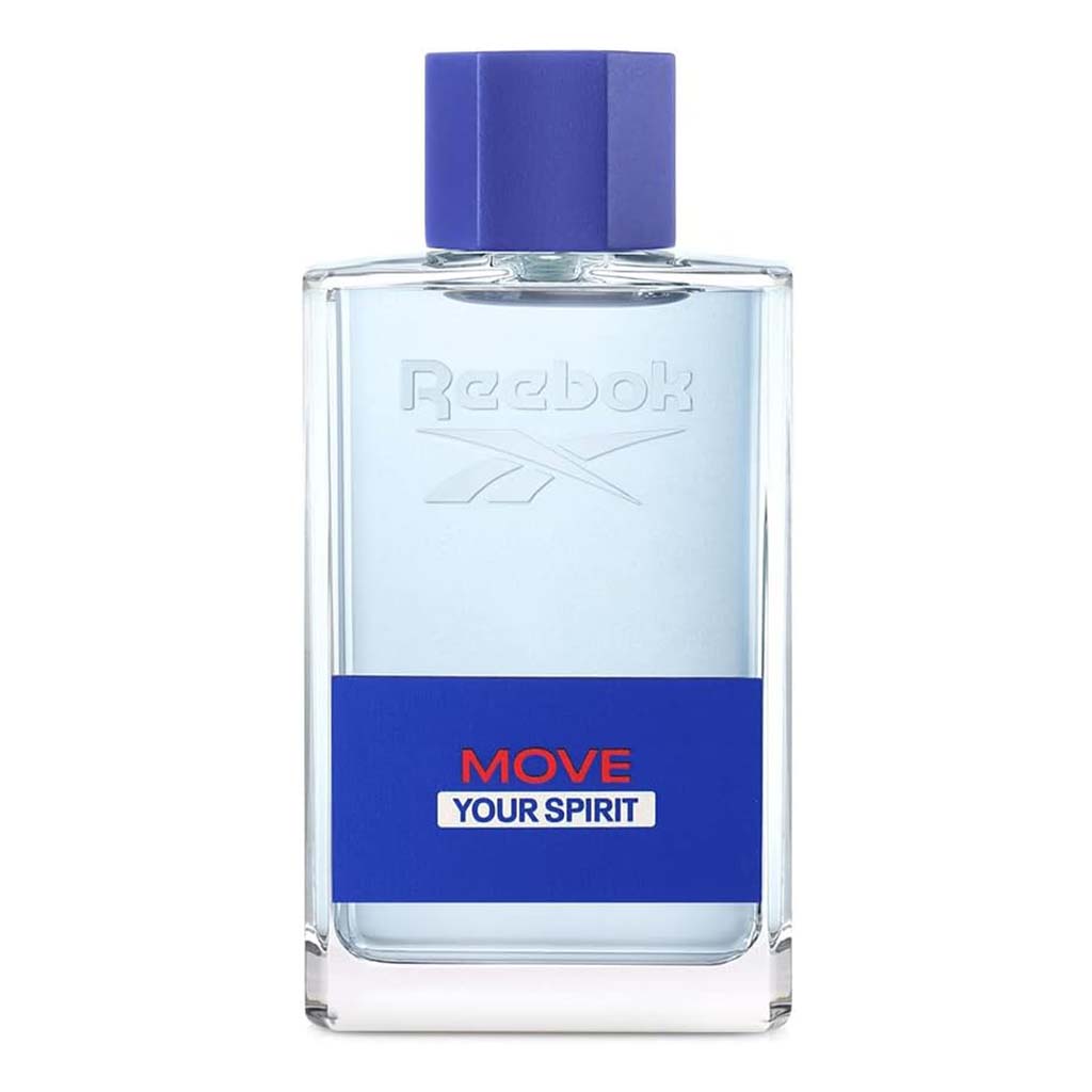 Reebok Move Your Spirit Eau De Toilette For Men - Fresh & Floral Fragrance 50ml