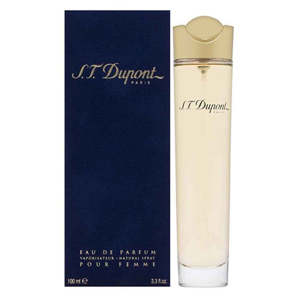S.T Dupont Pour Femme Eau De Parfum For Women - Floral & Woody Fragrance 100ml 