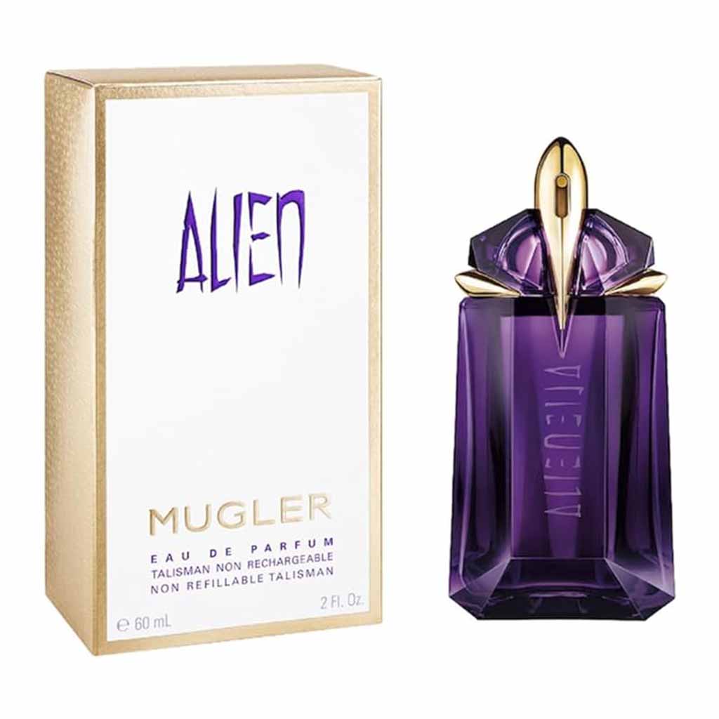 Thierry Mugler Alien Eau De Parfum For Women - Woody & Floral Fragrance 60ml