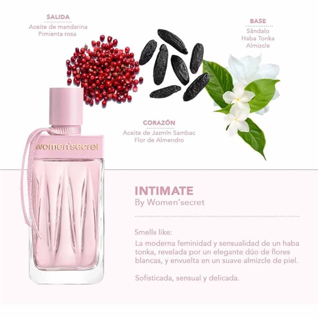 Women'secret Intimate Eau De Parfum For Women 100ml