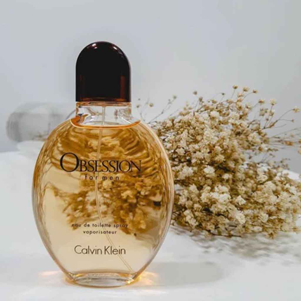 Calvin Klein Obsession Gift Set For Men - Pack of Calvin Klein Obsession EDT 125ml + Deodorant Stick 75g + After Shave Balm 100ml