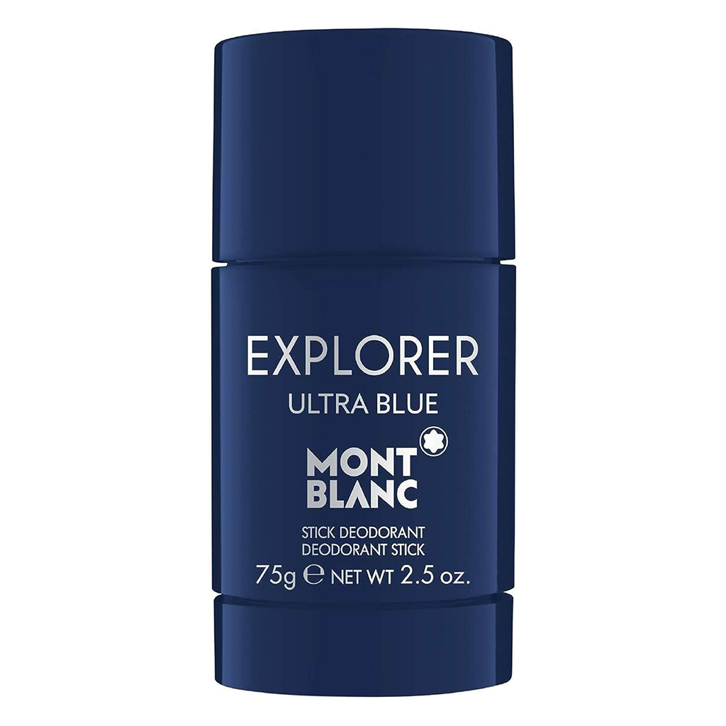 Mont Blanc Explorer Ultra Blue Gift Set For Men - Pack of Mont Blanc Explorer Ultra Blue EDP 100ml + EDP Mini Spray 7.5ml + After Shave Balm 100ml