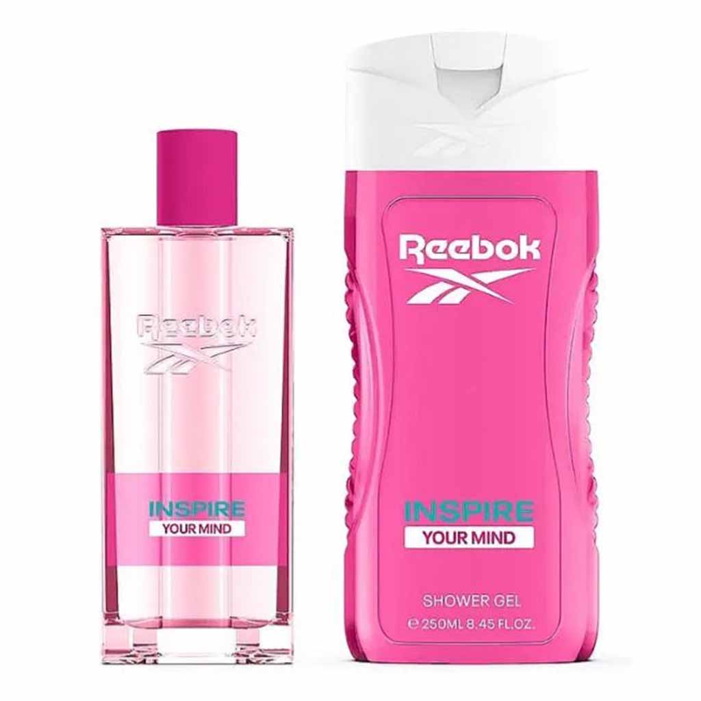 Reebok Inspire Your Mind Gift Set For Women - Pack of Reebok Inspire Your Mind EDT 50ml + Shower Gel 250ml