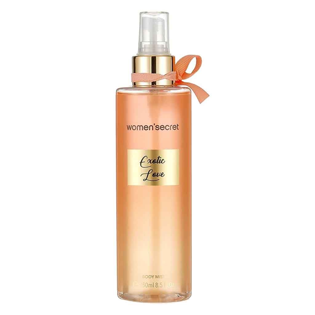 Women'secret Exotic Love Body Mist For Women - Floral Fruity Fragrance 250ml