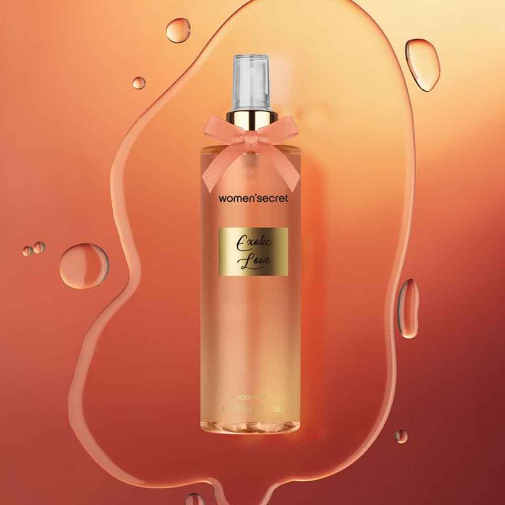 Women'secret Exotic Love Body Mist For Women - Floral Fruity Fragrance 250ml