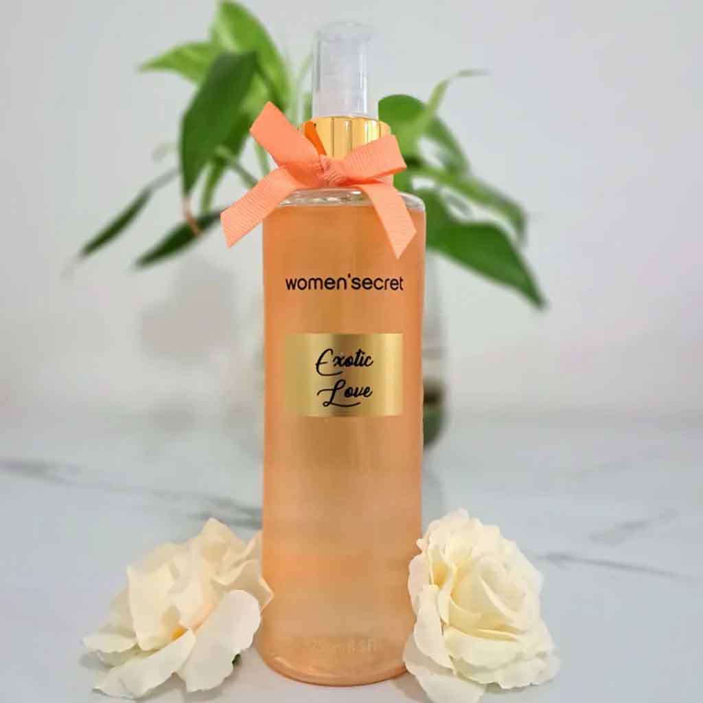 Women'secret Exotic Love Body Mist For Women - Floral Fruity Fragrance 250ml