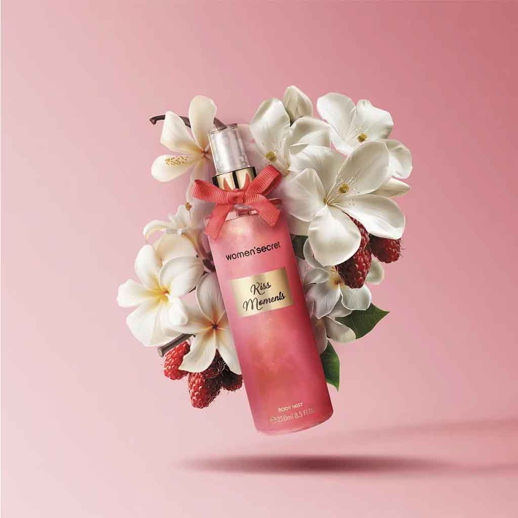 Women'secret Kiss Moments Body Mist For Women - Floral Fragrance 250ml