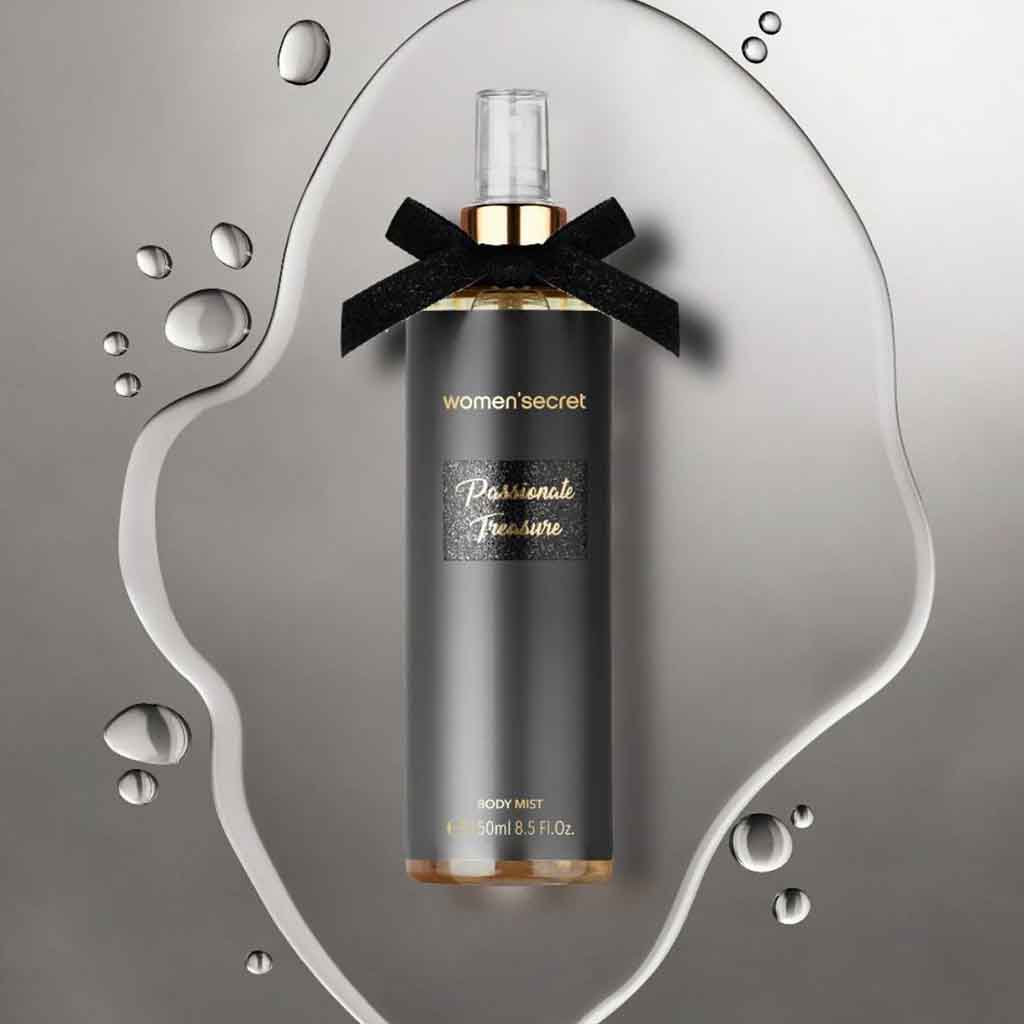 Women'secret Passionate Treasure Body Mist For Women - Sweet Floral Fragrance 250ml 